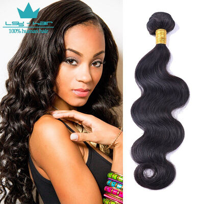 

Brazilian Virgin Hair Body Wave 1Bundle 100g Wholesale Sample Order 8A Grade Human Hair Extensions