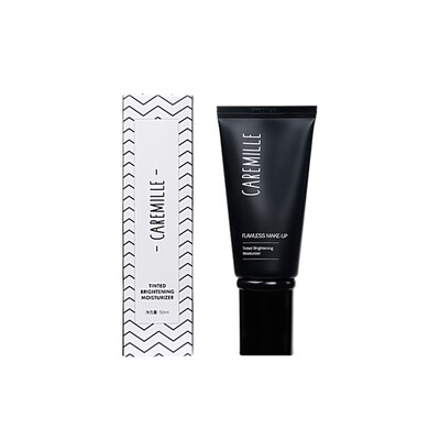 

Creme CAREMILLE Creme Flawless Cream Ivory White 50ml concealer isolation brighten lazy moisturizing