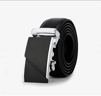 

Brand Belt Men 's Automatic Button Men' s Leather Genuine Leather Casual Belt Gift Box Packing