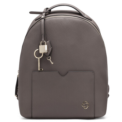 

Samsonite Samsonite Backpack Fashion Elegant Backpack 13-inch Multi-function Womens Bag CA271005 Gray