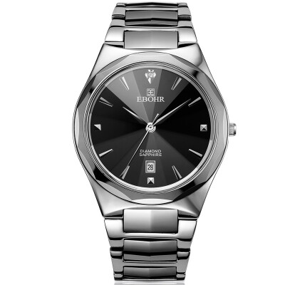 

According to wave EBOHR watch tungsten steel series quartz couple table female watch 05625246