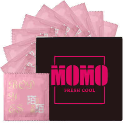 

MOMO Super Thin & Lubricative Condom M-Sized 12 Count