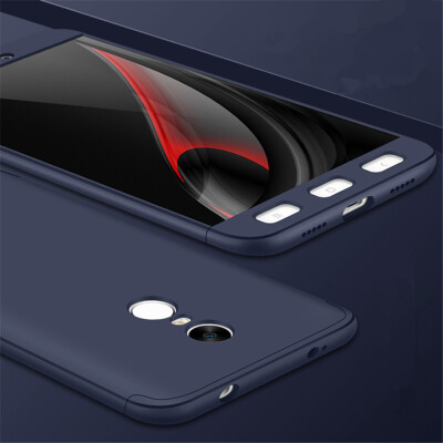 

GANGXUN Xiaomi Redmi Note 4 Case 360 Degree Full Protection Ultra Slim Hard PC Luxury Cover for Redmi Note 4 Free Glass Film