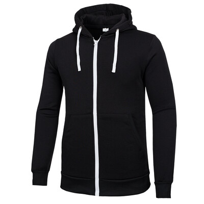 

Brand 2017 Hoodie Solid Color Zipper Cardigan Hoodies Men Fashion Tracksuit Male Sweatshirt Off White Hoody Mens Purpose Tour GH