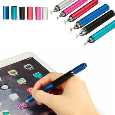 

Metal Fine Point Round Thin Tip Емкостный сенсорный экран Шариковая ручка для планшета Ipad Table Pen (8 шт. / Лот)