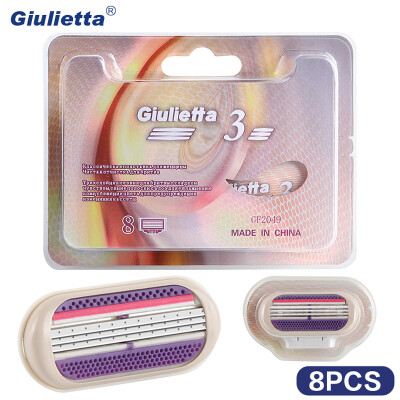 

Giulietta Brand Razor Blade For Women Stainless Steel Blade Material 3 Layer GF2049