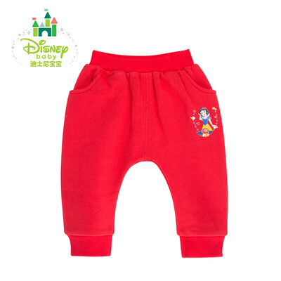 

Jingdong delivery Disney Disney children&39s clothing new baby pants autumn&winter trousers baby harem pants 153K670 red 100cm