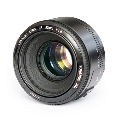 

Yongnuo YN50mm F18 lens AFMF Standard Prime Lens for Canon EOS Rebel Camera