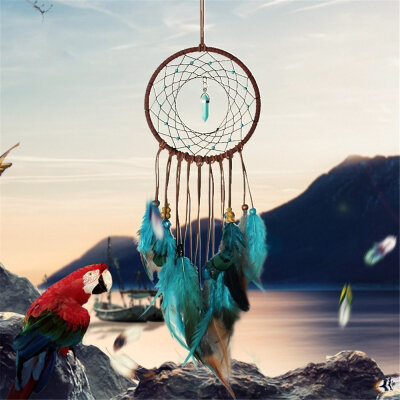 

Dream Catcher ~ Handmade Traditional Feather Wall Hanging Home Decoration Decor Ornament Craft