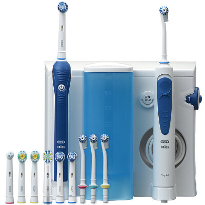 

Braun Oral B OC20 Sonic Electric Toothbrush with Oral Irrigator&Toothbrush Heads