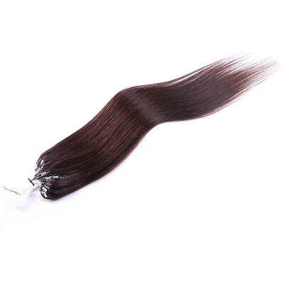 

Human Hair Extensions Micro Loop Hair Extensions Color 2 50g Per Pack Micro Ring Loop Remy Human Hair Extensions