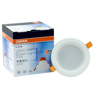 

Jingdong Supermarket] OSRAM (OSRAM) LED Ming Rui downlight 3.5W daylight color