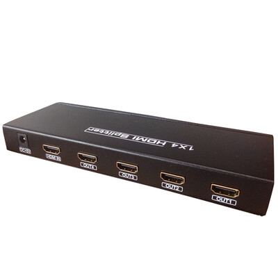 

TCYT HDMI Splitter 1x4 4 Way Splitter 4K x 2K60Hz 1 Input 4 Output Video Wall Controller