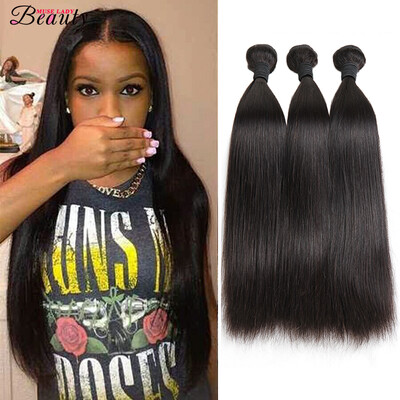 

Peruvian Virgin Hair Straight 100 Unprocessed Human Hair Weave Extensions Nature Color 1 Bundle museladybeauty Hair Products