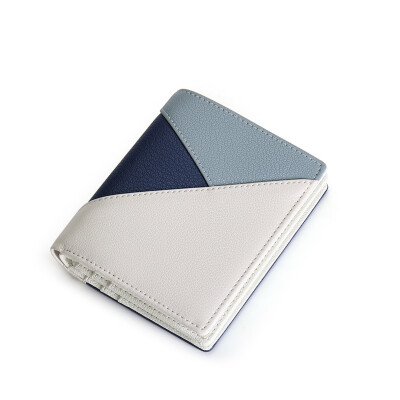 

AIM wallet female short paragraph small fresh folding thin multi-function mini wallet personality wallet N042 color matching