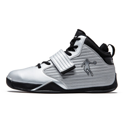 

Jordan mens shoes basketball shoes breathable shoes shock absorber sports boots XM3570138 silver black 405