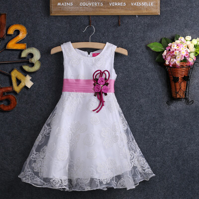 

CANIS@Kid Girls' Formal Princess White Party Tutu Dress