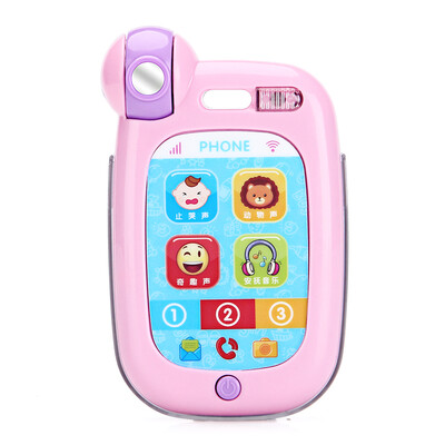 

Yimi (YIMI) fun music toys mobile phone infant children early education enlightenment music phone NO.605A powder