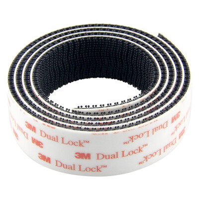 

3M Dual Lock mushroom buckle VHB adhesive nylon buckle with Velcro car decoration sticky buckle free nail photo wall accessories 25 cm 100 cm 1 roll