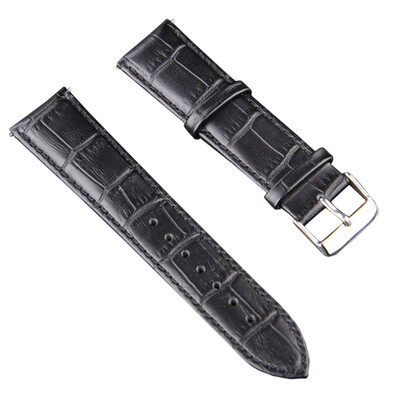 

ECSEM 22mm Leather Watch Strap for Xiaomi Huami Amazfit Smart Watch Replacement Wristband with Retro Style