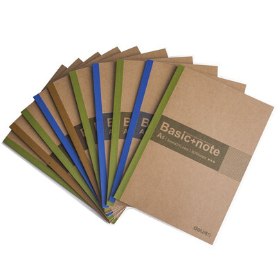 

Effective deli 7674-A5 60 pages of wireless binding of this notebook soft copy of the notebook 10