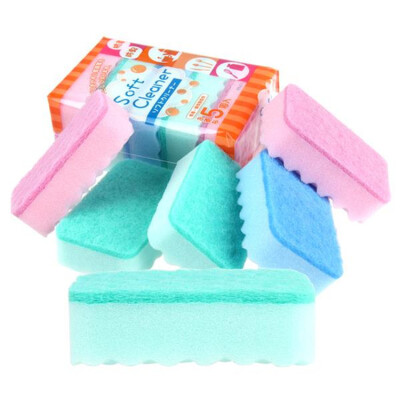 

Soft Multi-Use Scrunge Scrub Sponge Pack of 5