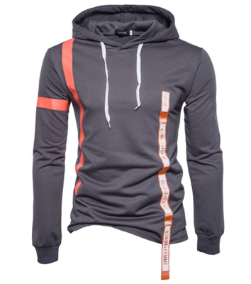 

Brand 2017 Hoodie Casual Ribbon Decoration Hoodies Men Fashion Tracksuit Male Sweatshirt Off White Hoody Mens Purpose Tour XXL