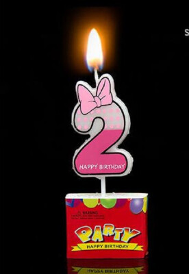 

Birthday Number Candles Cartoon Mouse Happy Birthday Candle Cake Cupcake Topper Party Decoration Supply