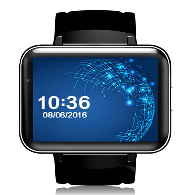 

DM98 Bluetooth 4.0 Watch Phone Смарт Android 5,1 MTK6572 Quad Core 512MB / 4GB WiFi GPS Google Now 0.3MP камера