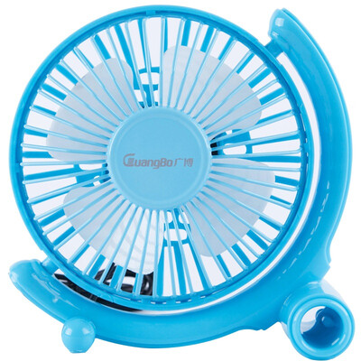 

GuangBo 4 inch silent USB fan desktop mini fan blue NC3668