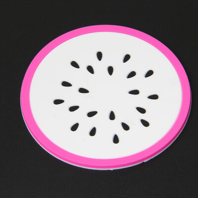 

Kitchen Home Living Jelly Color Fruit Shape Coasters Silicone Cup Mats Creative Anti - skid Insulation Mat Coasters