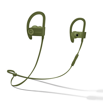 

Beats Powerbeats3 by Dr Dre Wireless Neighborhood Limited Edition Bluetooth Wireless Sports Headphones Mobile Phone Headset Gaming Headset - Prairie Green MQ382PA A