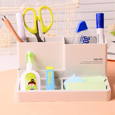 

Cntomlv multifunctional pen container Creative fashion Korean small fresh students desktop stationery box office supplies