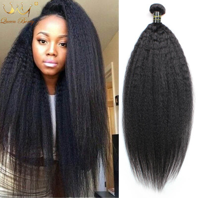 

Peruvian Yaki Straight Virgin Hair 4pcs Queen Berry 100% Unprocessed Human Hair Orignal Human Hair 8-28inch Natural Black Color