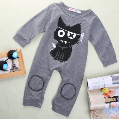 

Cute Newborn Baby Boy Girl Cartoon Organic Romper Bodysuit Playsuit Outfits