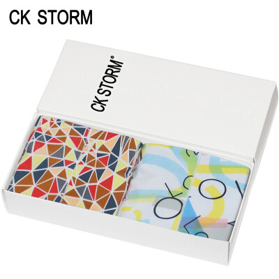 

CK STORM men&39s underwear flat pants cotton crotch fast dry ck storm series printing male underwear shopping mall authentic 2 g