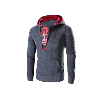 

Brand 2017 Hoodie Popular Oblique Zipper Hoodies Men Fashion Tracksuit Male Sweatshirt Off White Hoody Mens Purpose Tour 3XL