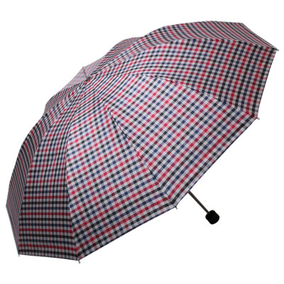 

Jingdong supermarket] heaven umbrella to strengthen the strengthening of satin black vinyl lattice bag edge of the anti-UV three steel bar steel large business clear sun umbrella camel 33196E