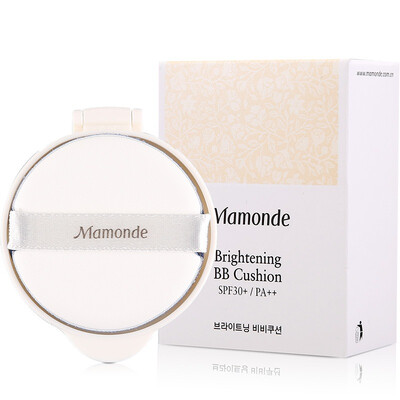 

Mengzhuang (Mamonde) воздухопроницаемой циновка сиянием голое крем # 01 (бледно-розовый) SPF30 + / PA ++ 15g (ядро) (BB подушка осветления увлажняющий кожу консилер)