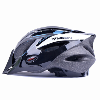 

MOON riding helmet separate helmets mountain bike helmets riding equipment accessories HB-11 black white Brandy triangle L code (56-60cm)
