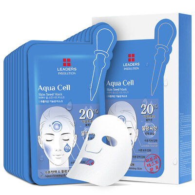 

LEADERS Leading Runmeng Huoyan Replenishing Mask 27ml * 10pcs / Box (Moisturizing and Hydrating Sleeping Beauty Skin Care Men and Women