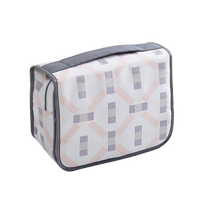 

Toiletry Bag Multifunction Cosmetic Makeup Pouch Waterproof Hanging Packing Cube Rectangular Zipper Neat Tote With Hook