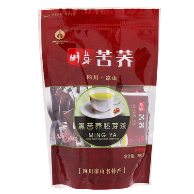 

Sichuan place of origin brand budding buckwheat tea whole germ black buckwheat tea Buckwheat tea 260g (containing 52 packets