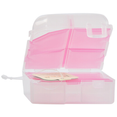 

YAMADA imported portable small medicine box medicine storage box pink