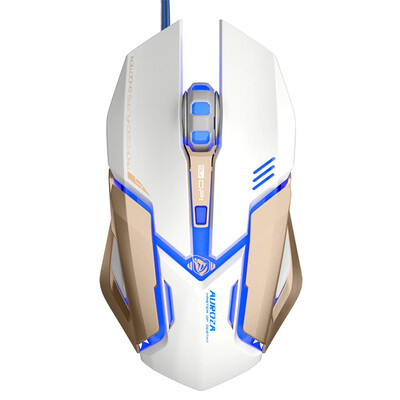 

Yibo (E-3LUE) M639 Iron Man 3 Проводная игровая мышь White