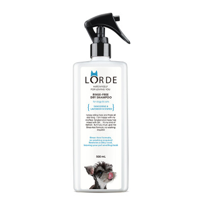 

New Zealand imported Lorde washable dog shower gel bath shampoo spray conditioner taidijinmao white hair than bear puppies cat universal bath pet supplies