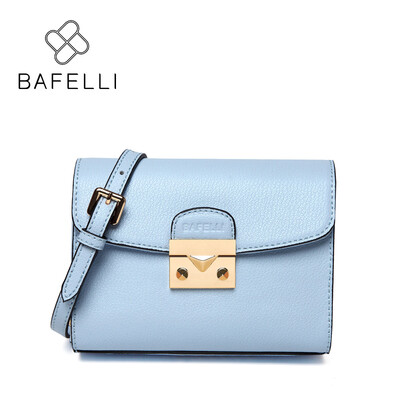

BAFELLI сплит кожаный лоскут женщин плеча мешок Crossbody Сумки Красный розовый bolsa mujer Женские сумки Дизайнер Сумка 7 цветов