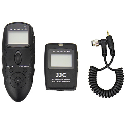 

JJC WT-868 CABLE-B multi-function wireless timer cable remote control multi-group exposure control for Nikon D810 D4s D700 alternative MC-36