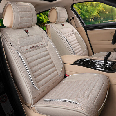 

Purple wind bell imitation linen car seat four seasons GM car seat seat cover sagitar magotan Ying Lang Lang Yi Regal Kia K3 Harvard Scorpio car seat cover Z02 Standard Edition - light green