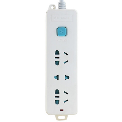 

JH-603 long length of 5 meters three holes with child protection door master switch socket platoon plug-in board